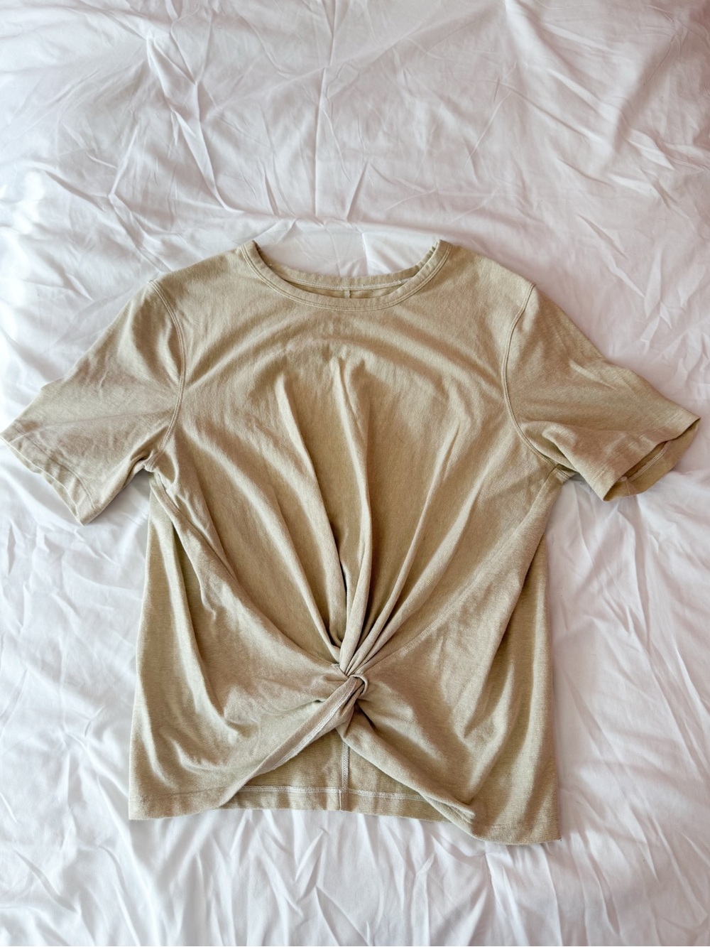 Lululemon Bone Crescent T-Shirt *Spark Size 4